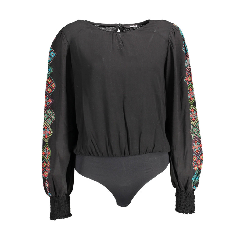 DESIGUAL BODY LONG SLEEVES WOMAN BLACK