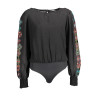 DESIGUAL BODY LONG SLEEVES WOMAN BLACK