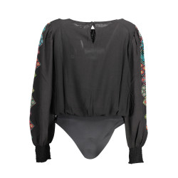 DESIGUAL BODY LONG SLEEVES WOMAN BLACK