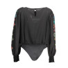 DESIGUAL BODY LONG SLEEVES WOMAN BLACK