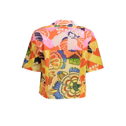 DESIGUAL SHORT SLEEVE SHIRT YELLOW WOMAN