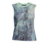 DESIGUAL TANK TOP WOMAN LIGHT BLUE