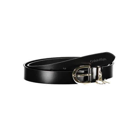 CALVIN KLEIN BLACK WOMEN&39S LEATHER BELT