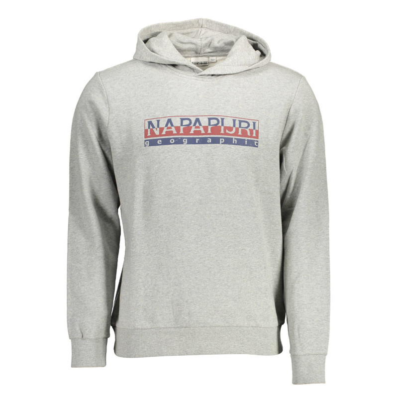 NAPAPIJRI SWEATSHIRT WITHOUT ZIP MAN GRAY