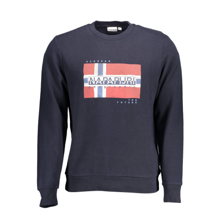 NAPAPIJRI SWEATSHIRT WITHOUT ZIP MAN BLUE