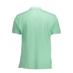 HARMONT &amp BLAINE GREEN MEN&39S SHORT SLEEVE POLO SHIRT