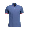 LA MARTINA POLO SHORT SLEEVE MAN BLUE