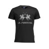 LA MARTINA T-SHIRT MANICHE CORTE UOMO NERO