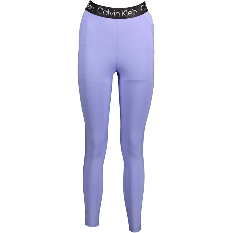 CALVIN KLEIN LEGGINGS WOMAN PURPLE