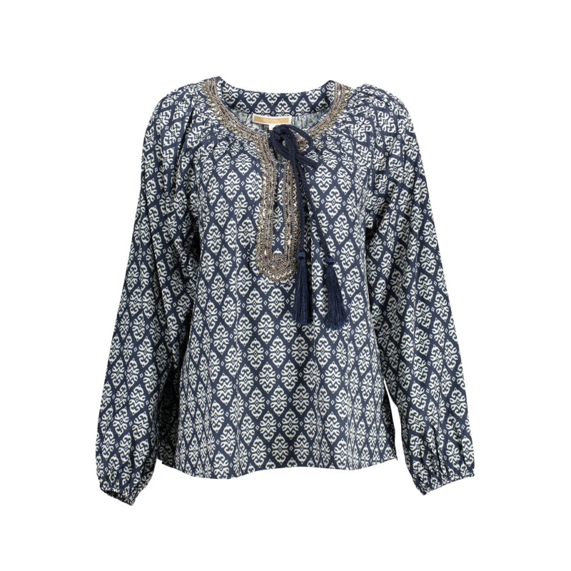 KOCCA CAMICIA MANICHE LUNGHE DONNA BLU