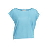 KOCCA SLEEVELESS T-SHIRT WOMAN LIGHT BLUE