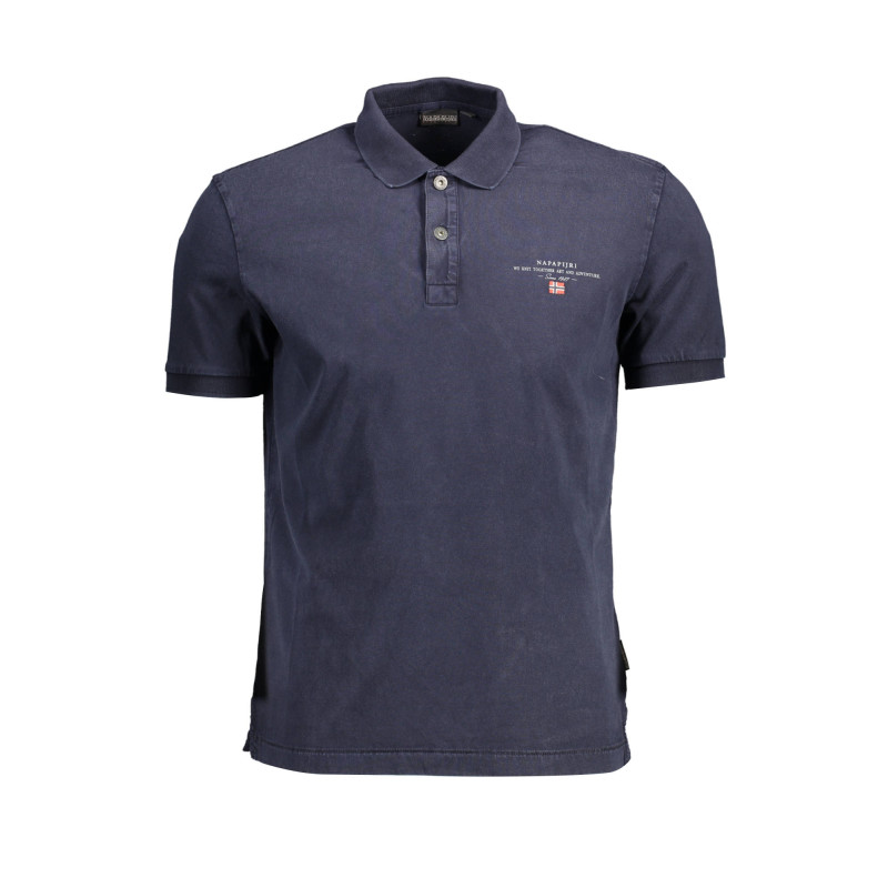 NAPAPIJRI POLO SHORT SLEEVE MAN BLUE