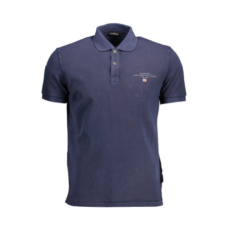 NAPAPIJRI POLO SHORT SLEEVE MAN BLUE