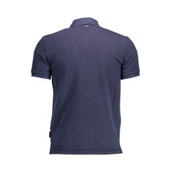 NAPAPIJRI POLO SHORT SLEEVE MAN BLUE