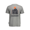 NAPAPIJRI T-SHIRT MANICHE CORTE UOMO GRIGIO