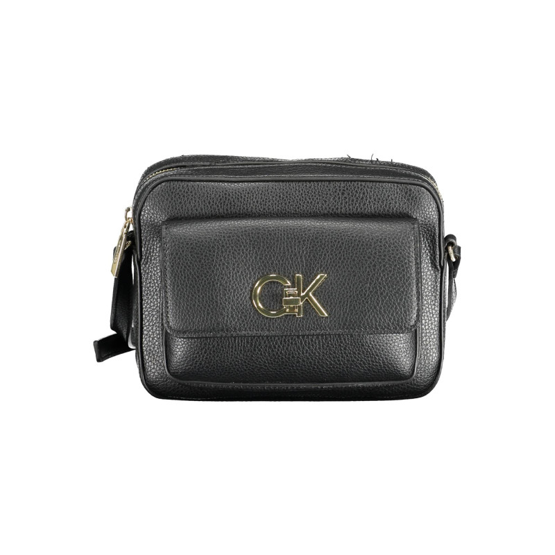 CALVIN KLEIN BLACK WOMAN SHOULDER BAG