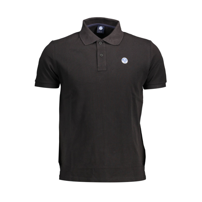 NORTH SAILS POLO MANICHE CORTE UOMO NERO