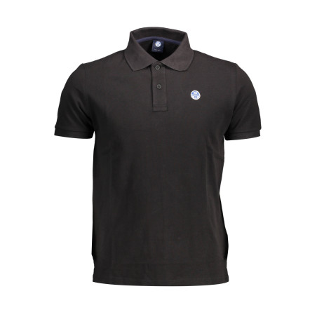 NORTH SAILS POLO MANICHE CORTE UOMO NERO