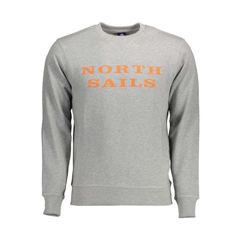 NORTH SAILS SWEATSHIRT WITHOUT ZIP MAN GRAY