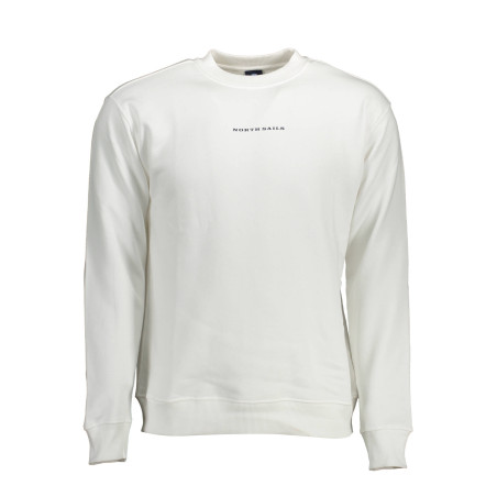 NORTH SAILS SWEATSHIRT WITHOUT ZIP MAN WHITE