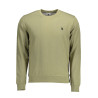 US POLO SWEATSHIRT WITHOUT ZIP MAN GREEN