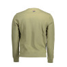 US POLO SWEATSHIRT WITHOUT ZIP MAN GREEN