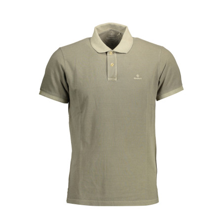 GANT GREEN MEN&39S SHORT SLEEVE POLO SHIRT