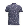 GANT SHORT SLEEVE POLO SHIRT MAN BLUE