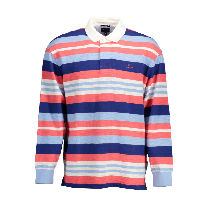 GANT POLO MANICHE LUNGHE UOMO AZZURRO