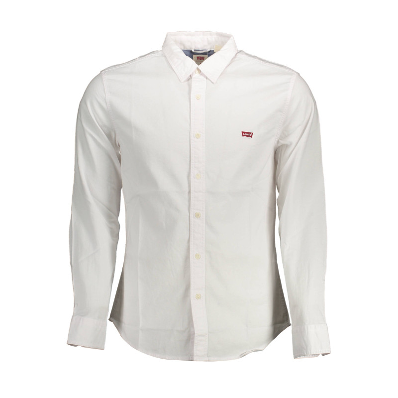 LEVI'S CAMICIA MANICHE LUNGHE UOMO BIANCO