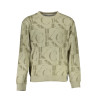 CALVIN KLEIN SWEATSHIRT WITHOUT ZIP MAN GREEN