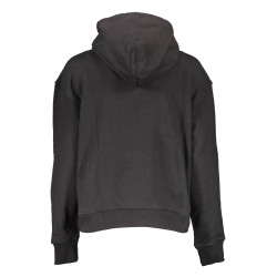 CALVIN KLEIN SWEATSHIRT WITHOUT ZIP WOMAN BLACK