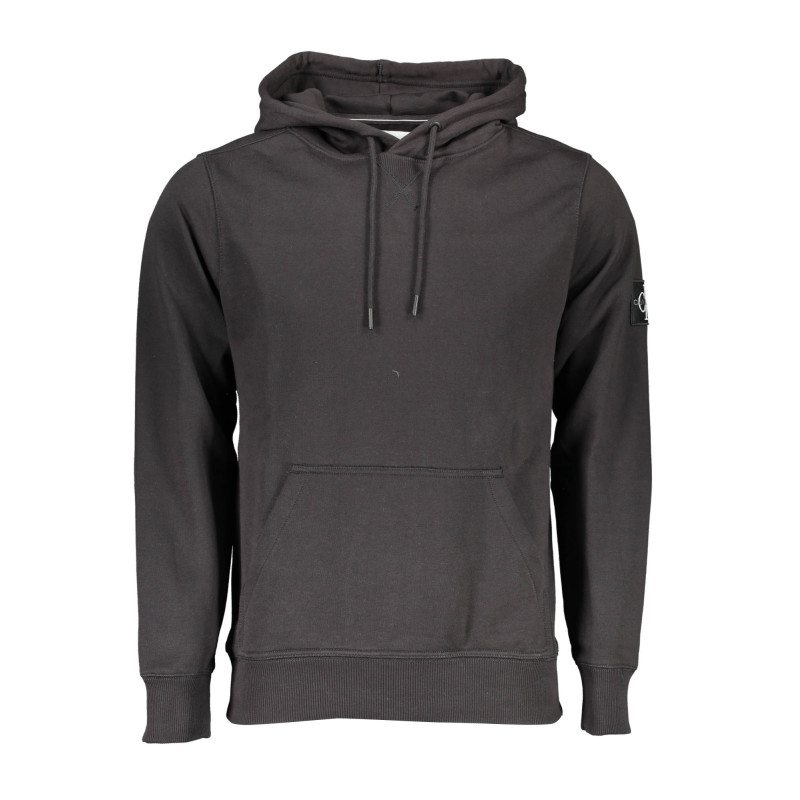 CALVIN KLEIN SWEATSHIRT WITHOUT ZIP MAN BLACK