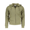 US POLO GREEN MAN SWEATSHIRT WITH ZIP