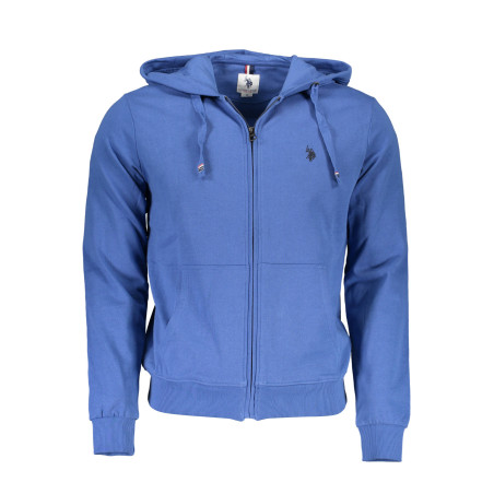 US POLO MEN&39S BLUE SWEATSHIRT WITH ZIP