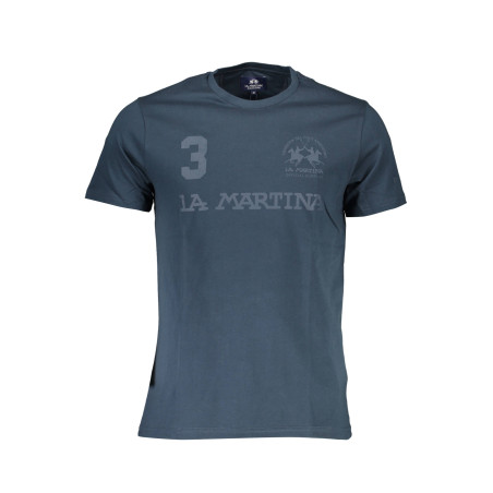 LA MARTINA MEN&39S BLUE SHORT SLEEVE T-SHIRT