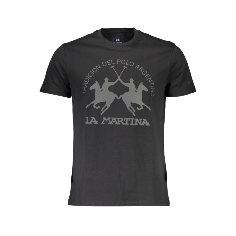 LA MARTINA MEN&39S SHORT SLEEVE T-SHIRT BLACK