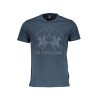 LA MARTINA T-SHIRT MANICHE CORTE UOMO BLU