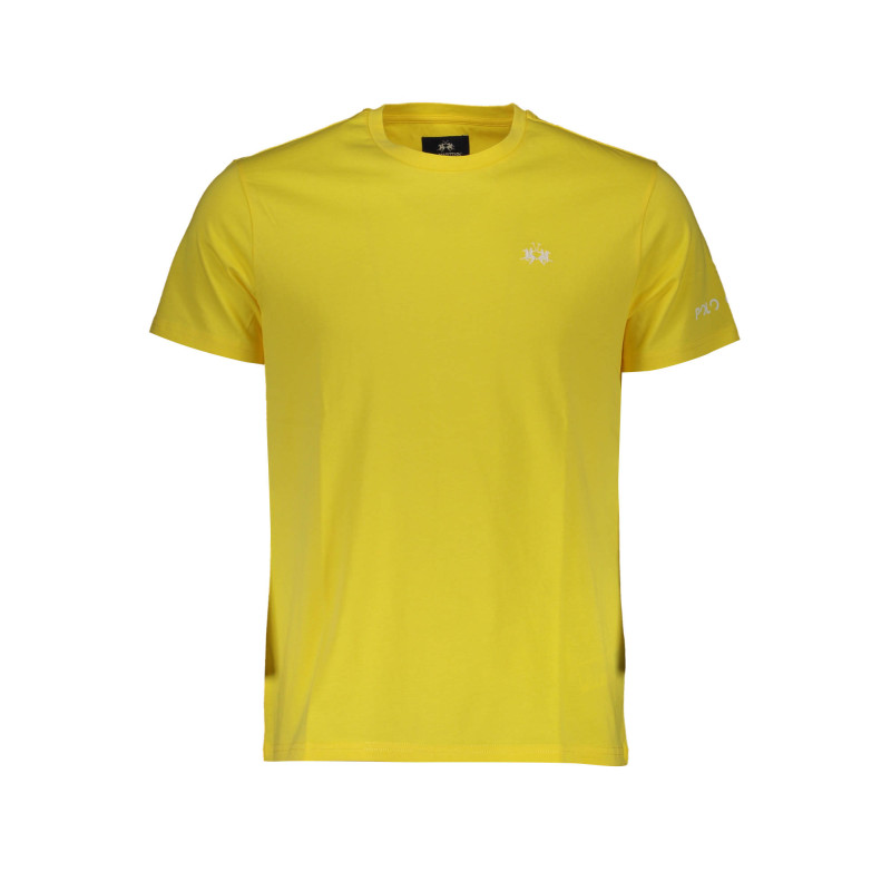 LA MARTINA T-SHIRT MANICHE CORTE UOMO GIALLO