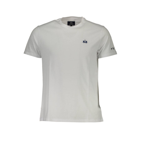 LA MARTINA WHITE MEN&39S SHORT SLEEVE T-SHIRT