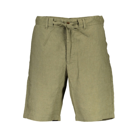 GANT GREEN MEN&39S BERMUDA TROUSERS