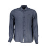 LA MARTINA MEN&39S BLUE LONG SLEEVE SHIRT