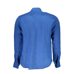 LA MARTINA MEN&39S BLUE LONG SLEEVE SHIRT