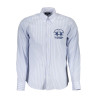 LA MARTINA MEN&39S LONG SLEEVE SHIRT BLUE