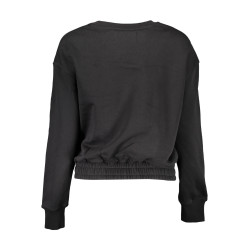 CALVIN KLEIN SWEATSHIRT WITHOUT ZIP WOMAN BLACK