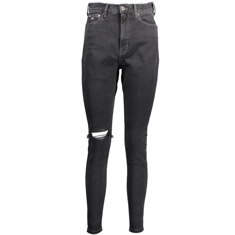 TOMMY HILFIGER JEANS DENIM WOMAN BLACK