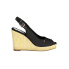 TOMMY HILFIGER CALZATURA SANDALO DONNA NERO