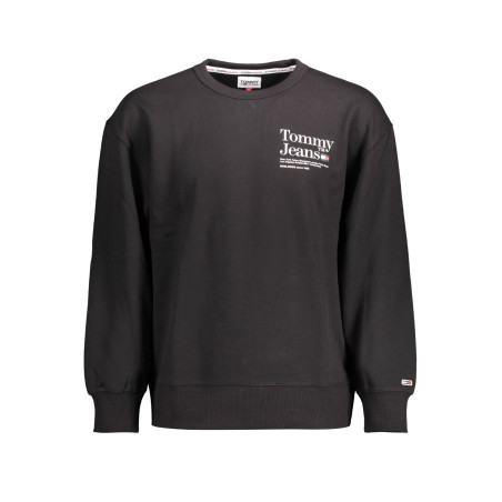 TOMMY HILFIGER SWEATSHIRT WITHOUT ZIP MAN BLACK