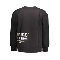 TOMMY HILFIGER FELPA SENZA ZIP UOMO NERO