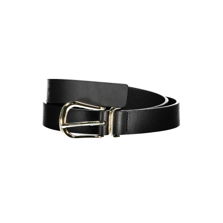 TOMMY HILFIGER BLACK WOMEN&39S LEATHER BELT